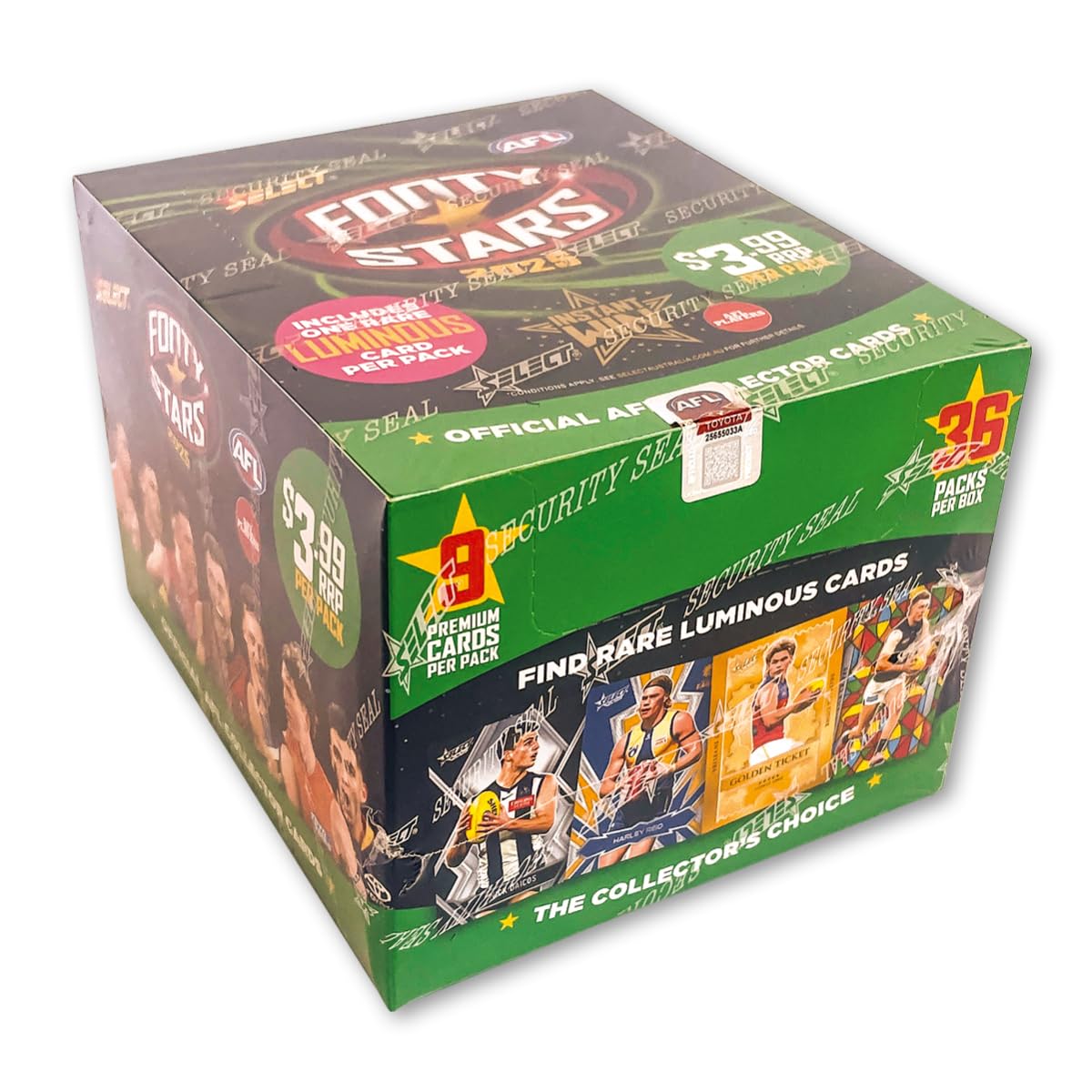 2025 AFL Footy Stars Collector Cards Sealed Box of 36 Packs :  Amazon.com.au: Sports, Fitness & Outdoors