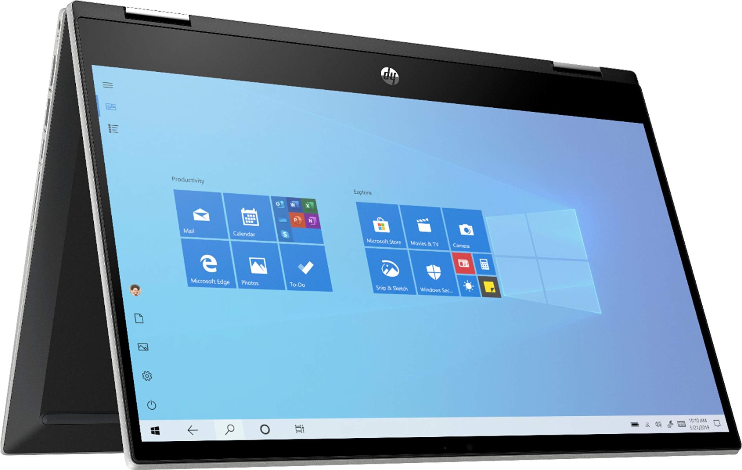 HP Pavilion x360 14M-DW0013DX 2-IN-1 Laptop- 14” Touch, Intel Core i3-1005G1, 1.2GHz, 8GB, 128GB, Intel UHD Graphics, Win10, Eng-kb, Luminous Gold (1 Year Warranty)