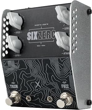 Six Zero Fuzz & Tremolo Guitar Effects Pedal