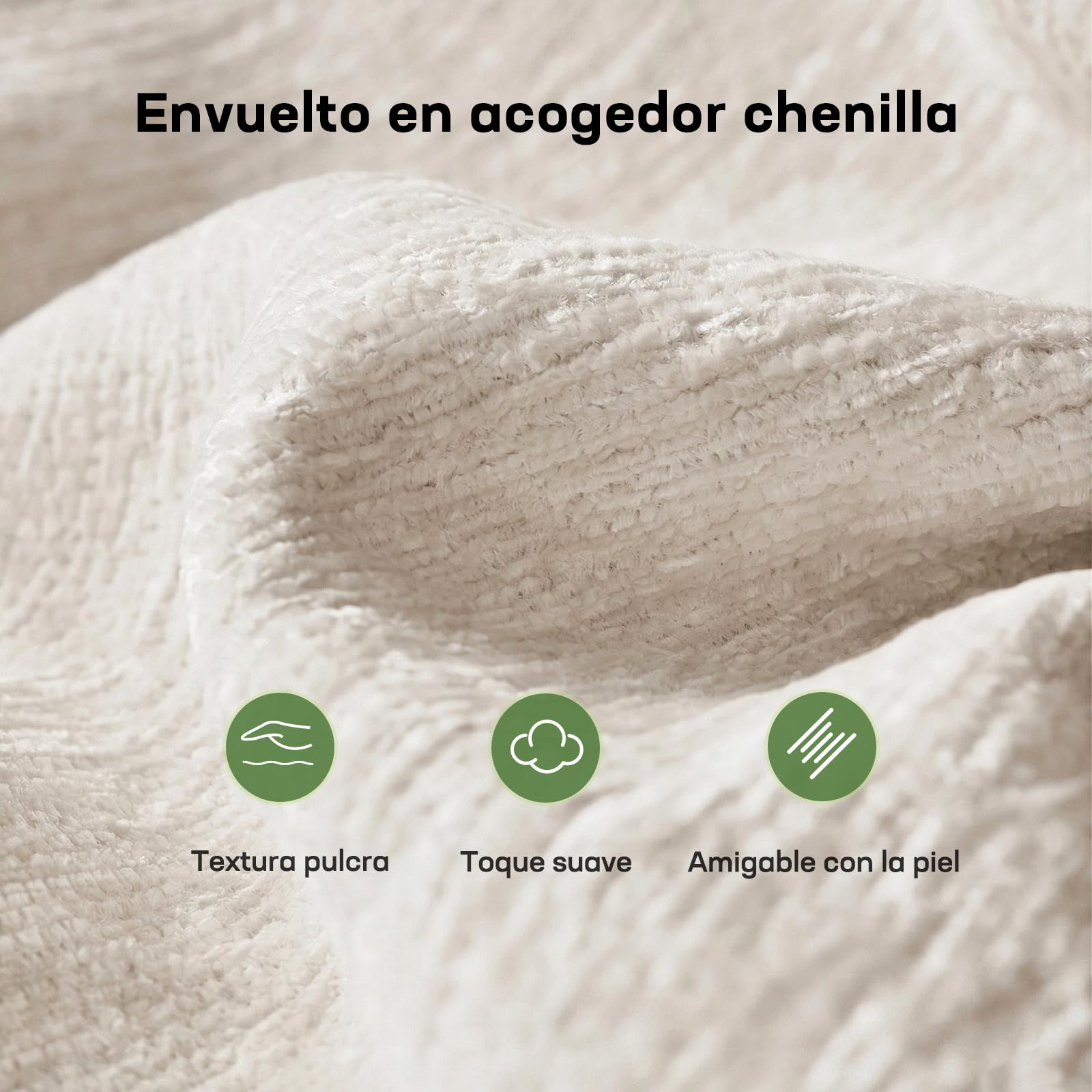 Marsail Silla Escritorio, Brazos Reg 180°, Respaldo Reclinable 105°, Beige