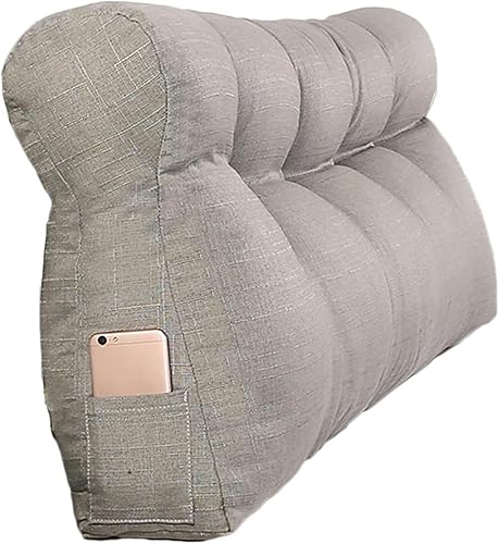 Almohada de cuña triangular Soporte de posicionamiento Cojín de espalda de lectura Respaldo Soporte de posicionamiento Almohada Almohada de Cabecero