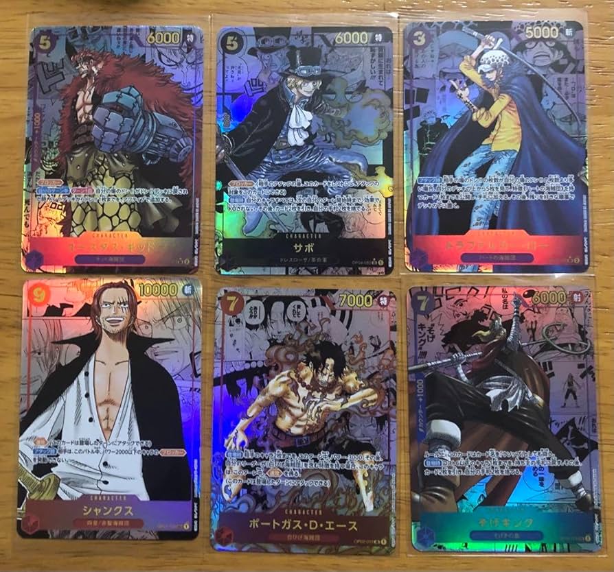 防犯展示用ACGカード　ワンピースカード　コミックパラレル　16枚 防犯展示用】ACGカード ワンピースカード コミパラ 12枚セット