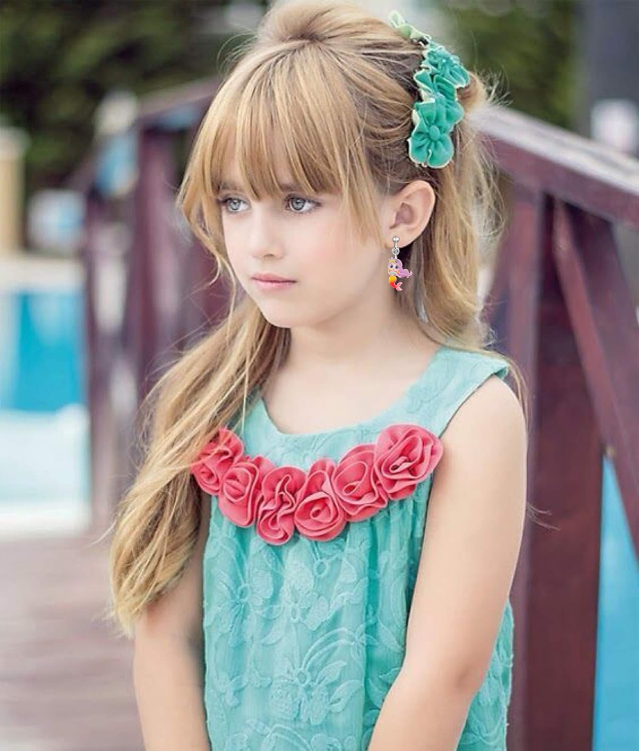 20 Pairs Clip on Earrings -Cute Clip Earrings Hypoallergenic,Dress-Up Accessorie - Image 2