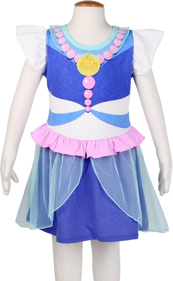 Amazon Go プリンセスプリキュア ドレス 変身ドレス キュアマーメイド ドレスアップキー 1cm ブルー Tシャツ カットソー 通販 Amazon Go プリンセスプリキュア ドレス 変身ドレス キュアマーメイド ドレスアップキー 1cm ブルー Tシャツ カットソー 通販