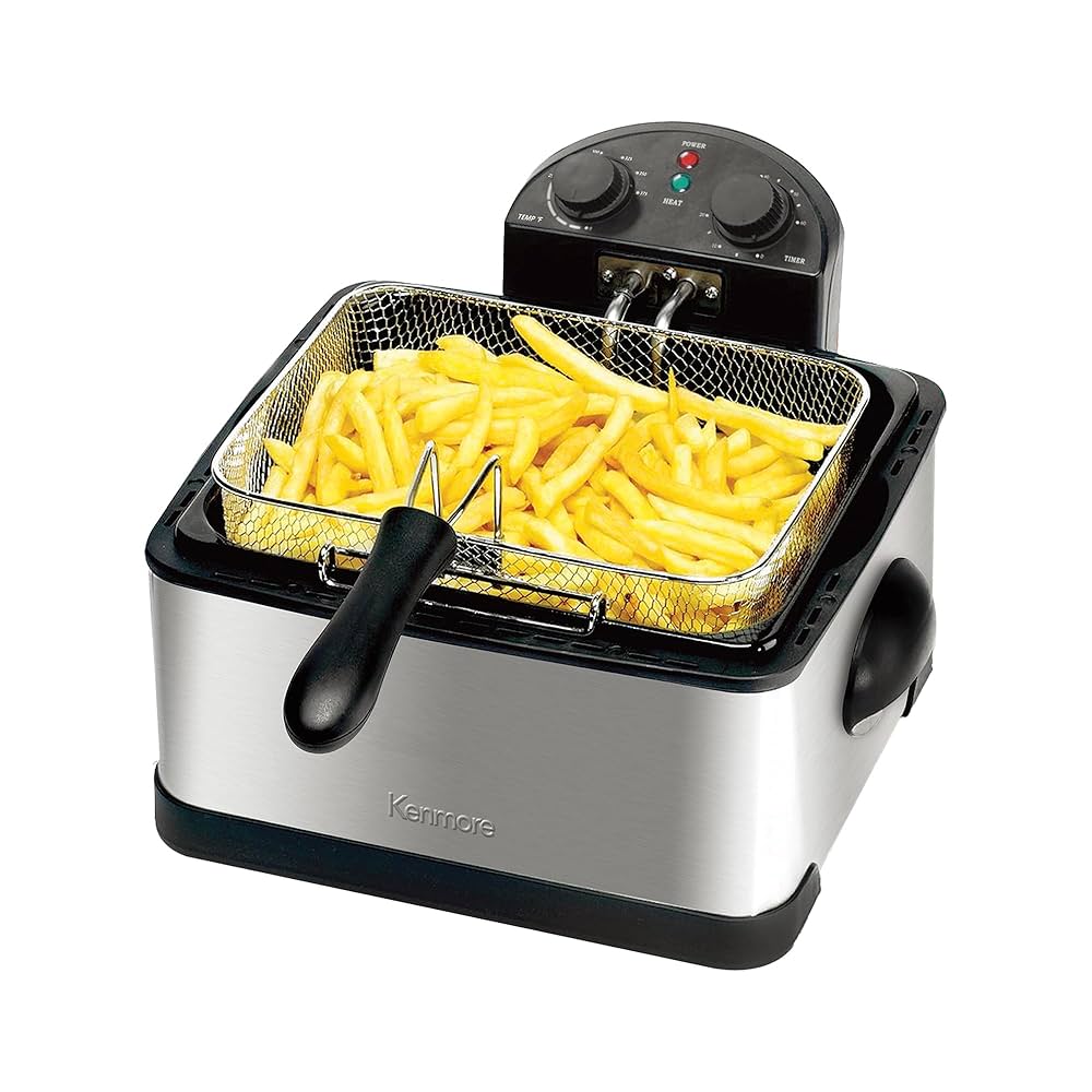 Kenmore Electric Deep Fryer - Grease & Odor Filtration