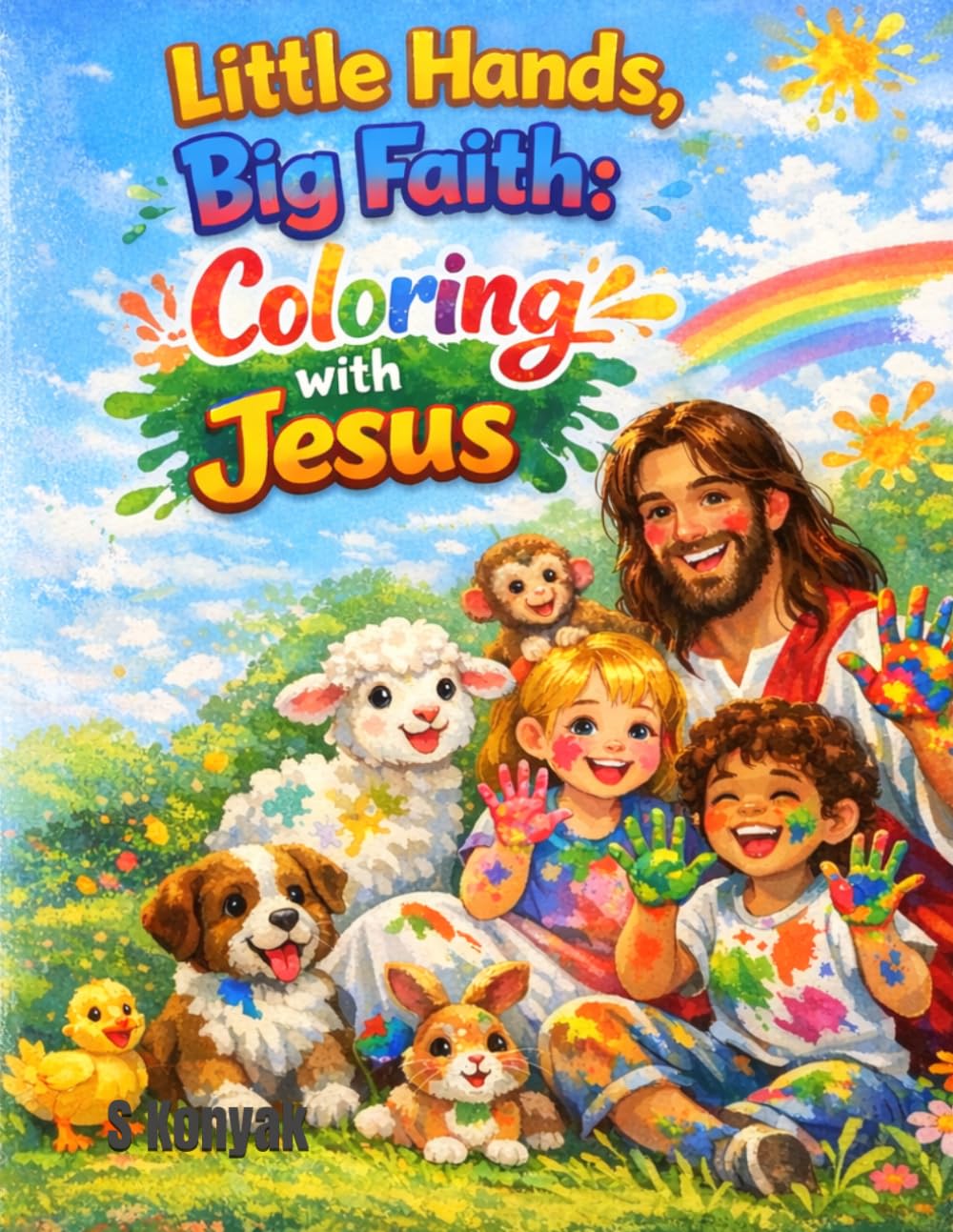 Little Hands, Big Faith: Coloring with Jesus