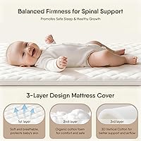 Vista 6 de Bassinet Bedside Sleeper - All-Mesh Design, Portable Bedside Bassinet for Baby with Washable Mattress, 5 Adjustable Heights（Beige）