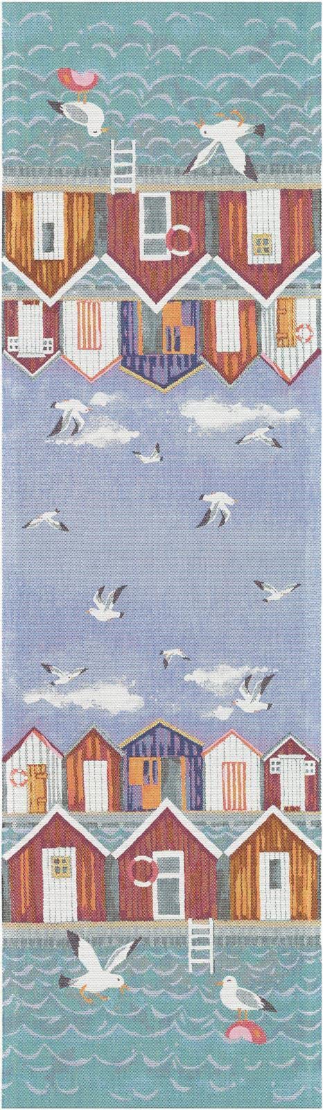 Ekelund - Chemin de table Sjöbod 35 x 120 cm, 100% coton