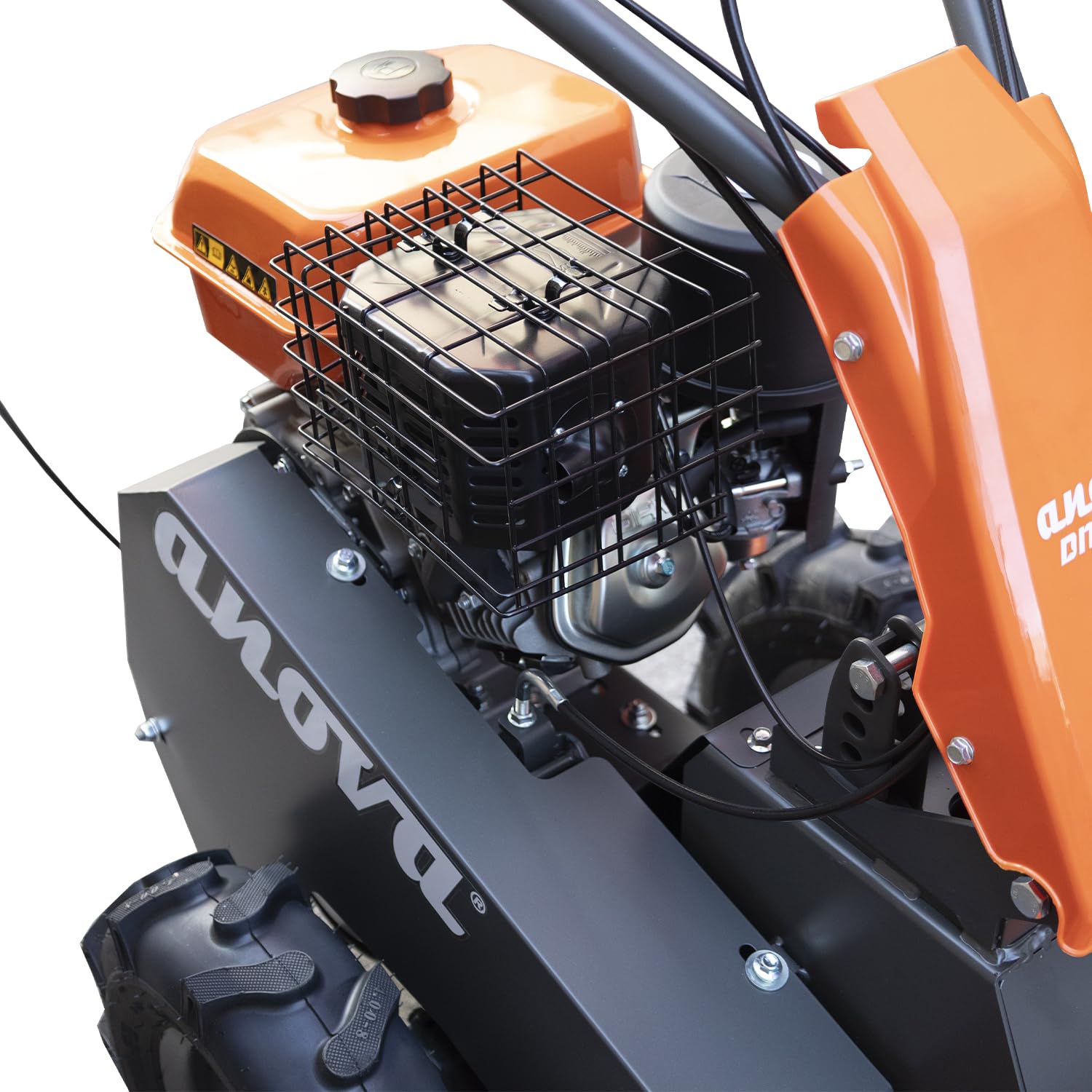 ANOVA | Desbrozadora de martillos de Gasolina 302 CC y 8,6 HP | Ancho de Corte 70 cm | 36 Cuchillas | Trituradora de Hierba Alta y Matorral