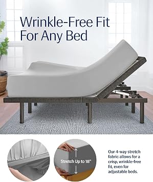 REST Buy 2 GET 30 Percent Off: 3PC Sheet Set Plus Extra Pillowcases Bundle at 30% Discount, in Light Gray, Full Size
