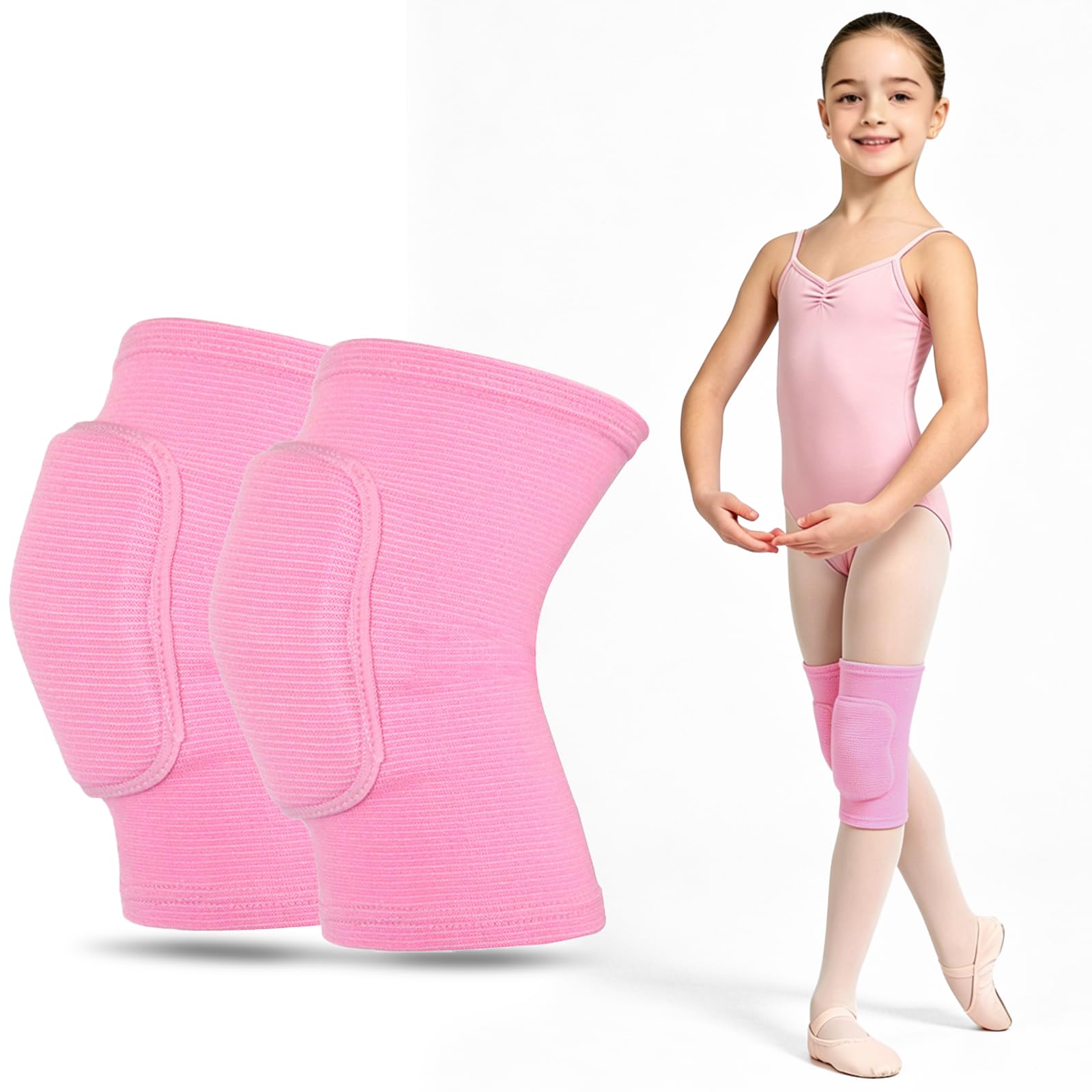 Kids Knee Pads Thick Sponge Anti-Collision for Dance Football Bike Sports