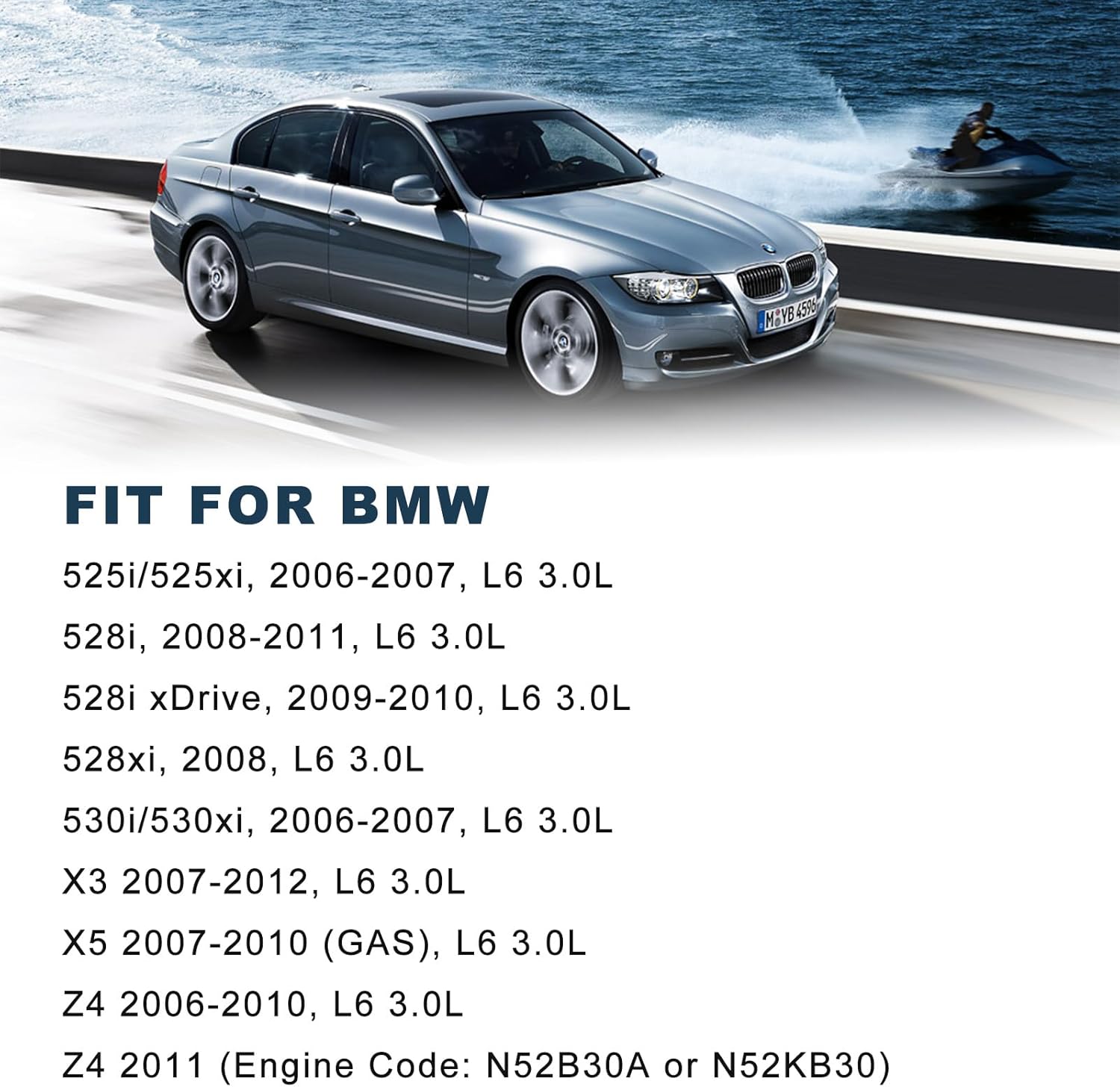 Valvetronic Eccentric Shaft Actuator, Fit for BMW 2006-2013 128i 323 325i 328i 330i, 525i 528i 530i, X3 X5 Z4, Part# 11377548388