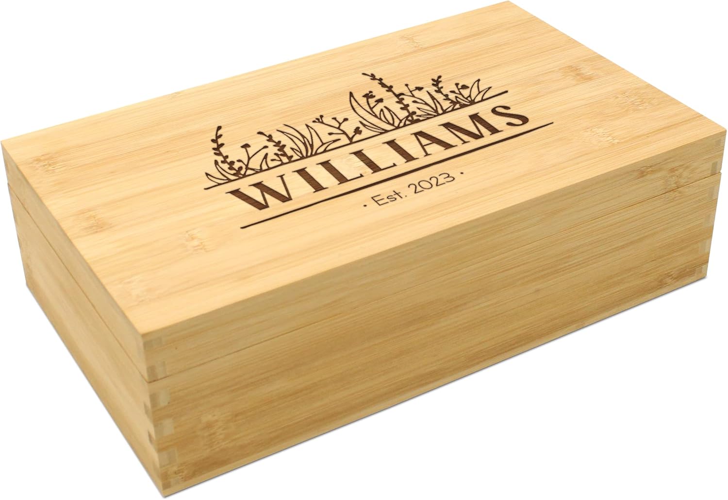 Personalized Tea Bag Storage Box (4521)