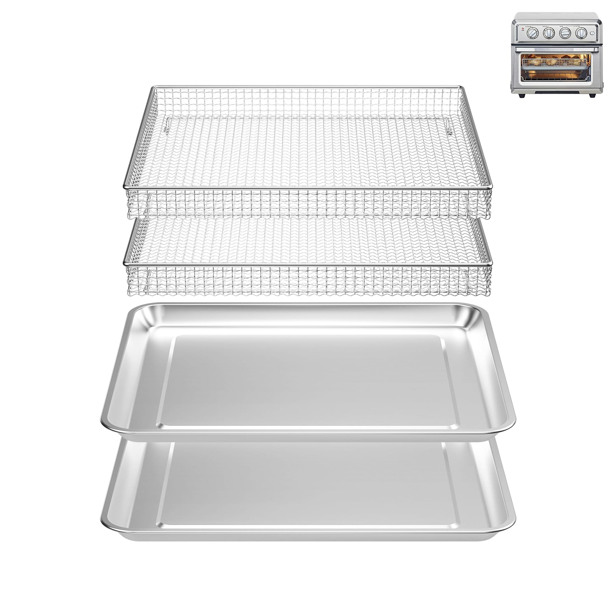 SettleDown Air Fryer Basket for Cuisinart