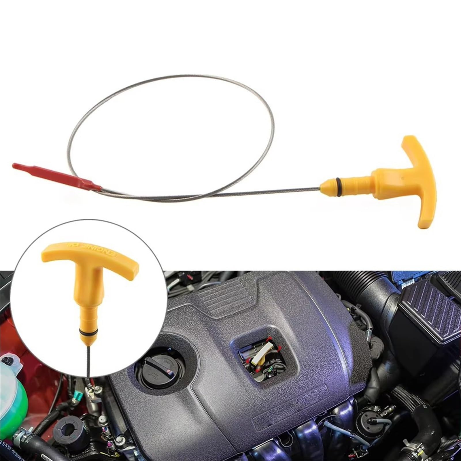 Specifiche per Hyundai Elantra 1.8L 2011 2012 2013 2014 2015 2016 2.0L 2014-2018 Asta di Livello Olio Motore Auto 622mm OEM:266112E021