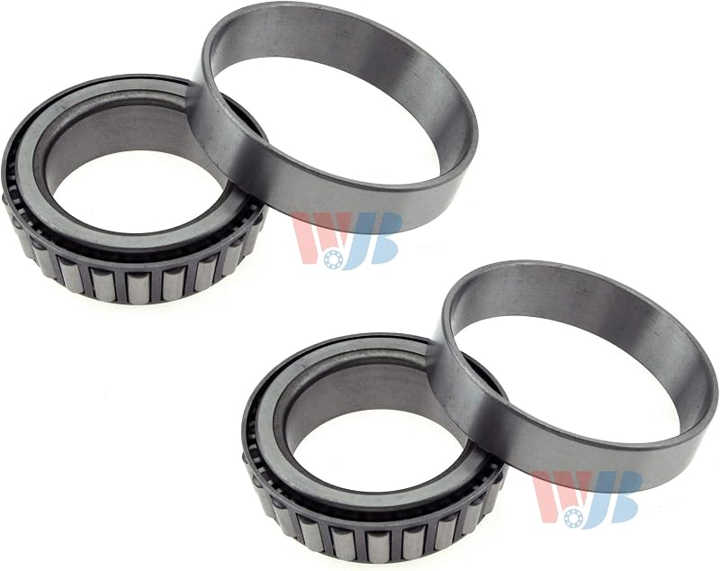 Kit de rolamento e pista interna de roda dianteira WJB Newparts para BMW, Porsche, Toyota e VW – Par com 2 conjuntos