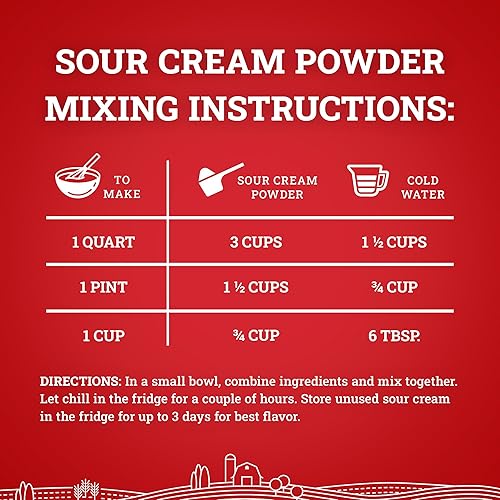 Miniatura 6 de Hoosier Hill Farm Crema agria en polvo, 25 libras (paquete de 1)