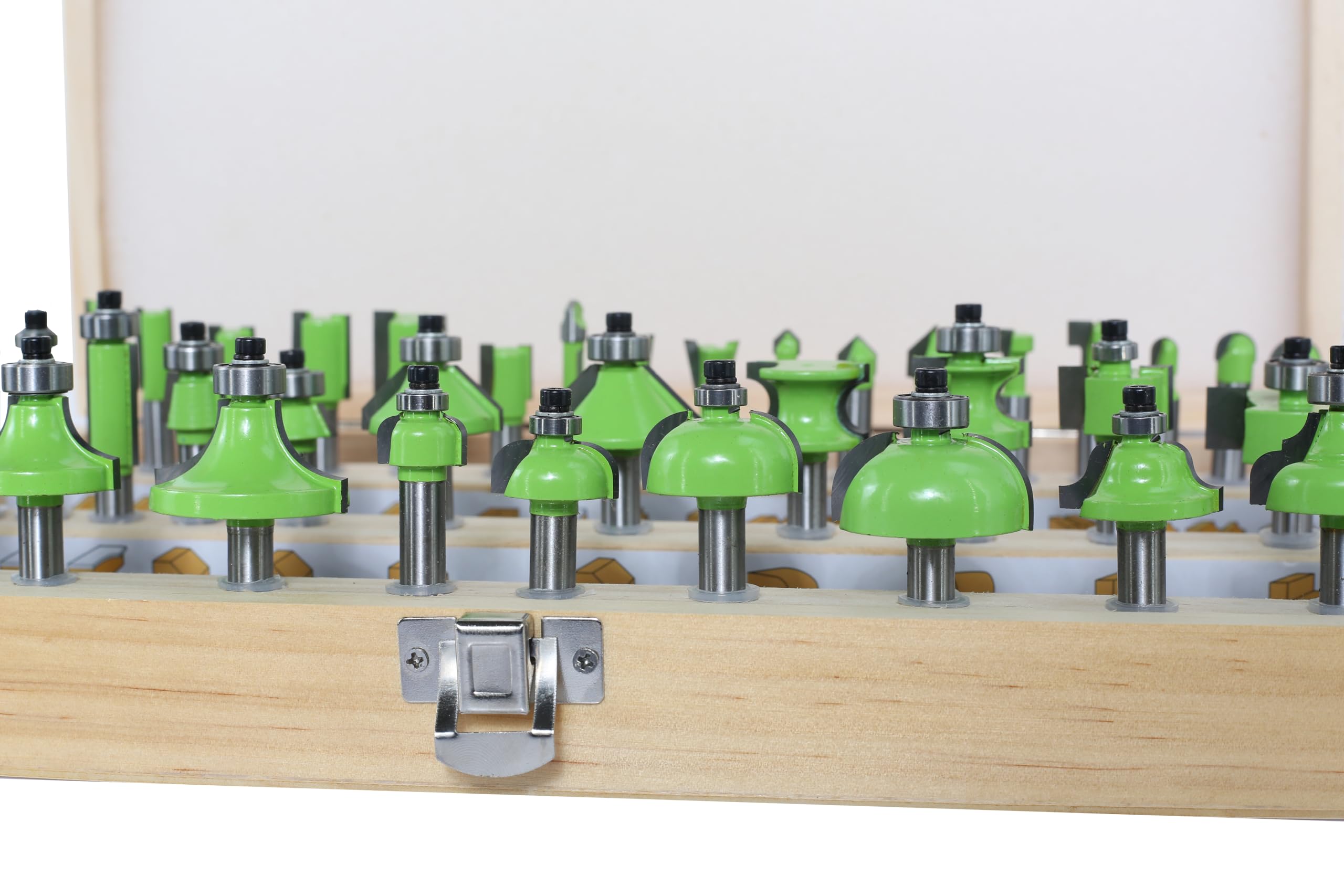 Fräser Set 40-tlg,Fräser Set 8mm Schaft,Fräser für Oberfräse,Holzfräser Wolframkarbid Hartmetall Fräser für die Holzbearbeitung