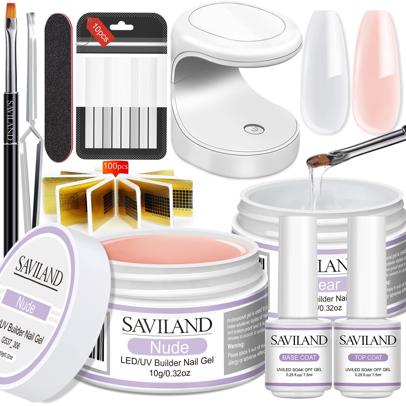 SAVILAND Builder Nail Gel Set