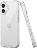 Ehr. iPhone 17 ile Uyumlu Darbe Önleyici Sararmaya Dayanıklı Airbag Korumalı Ultra Slim TPU Şeffaf Silikon Kılıf