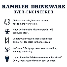 YETI Rambler 24 oz Mug, Vacuum Insulated, Stainless Steel with MagSlider Lid, Highlands Olive