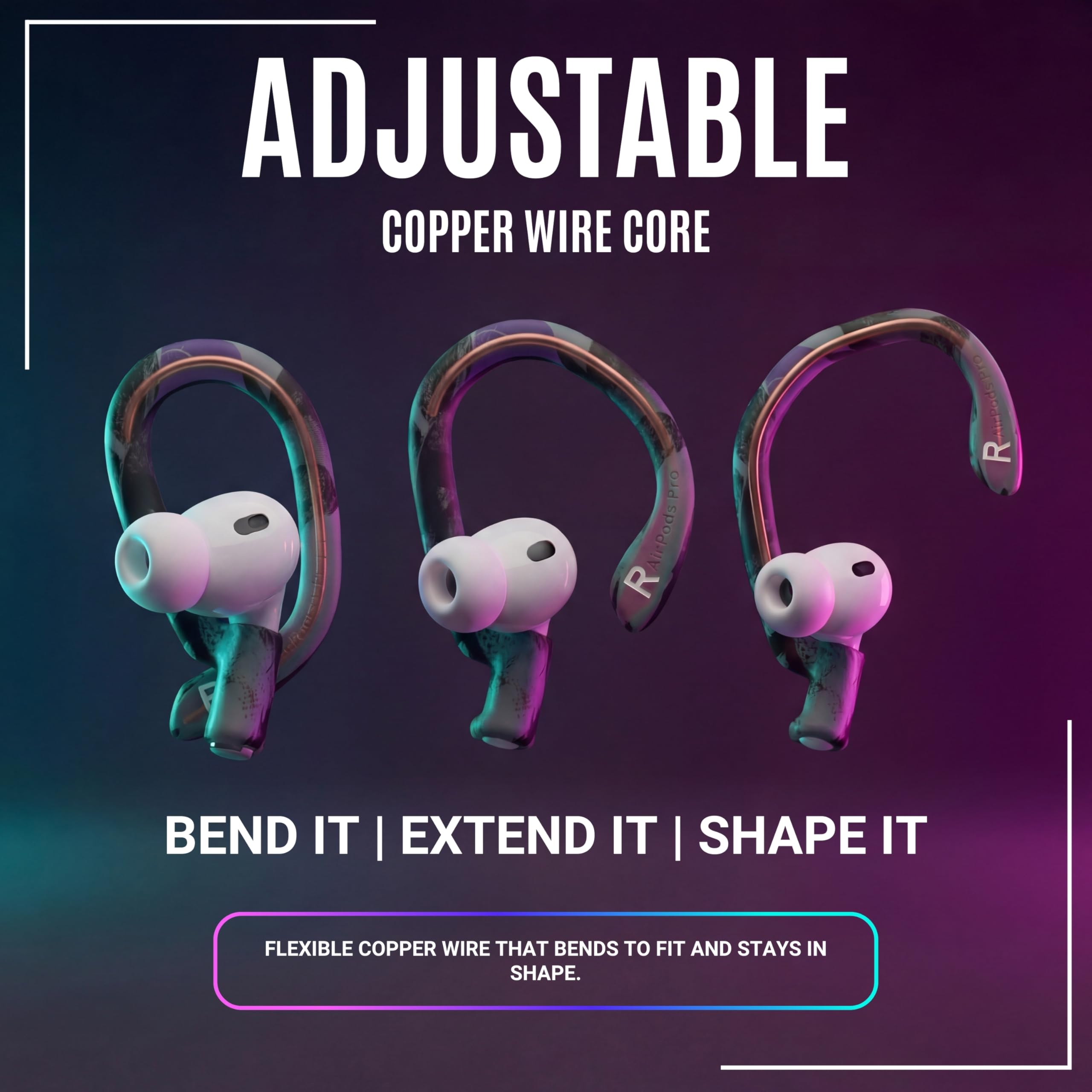 Amazon.com: WC HookZ Pro 3 – Adjustable Ear Hooks Compatible with