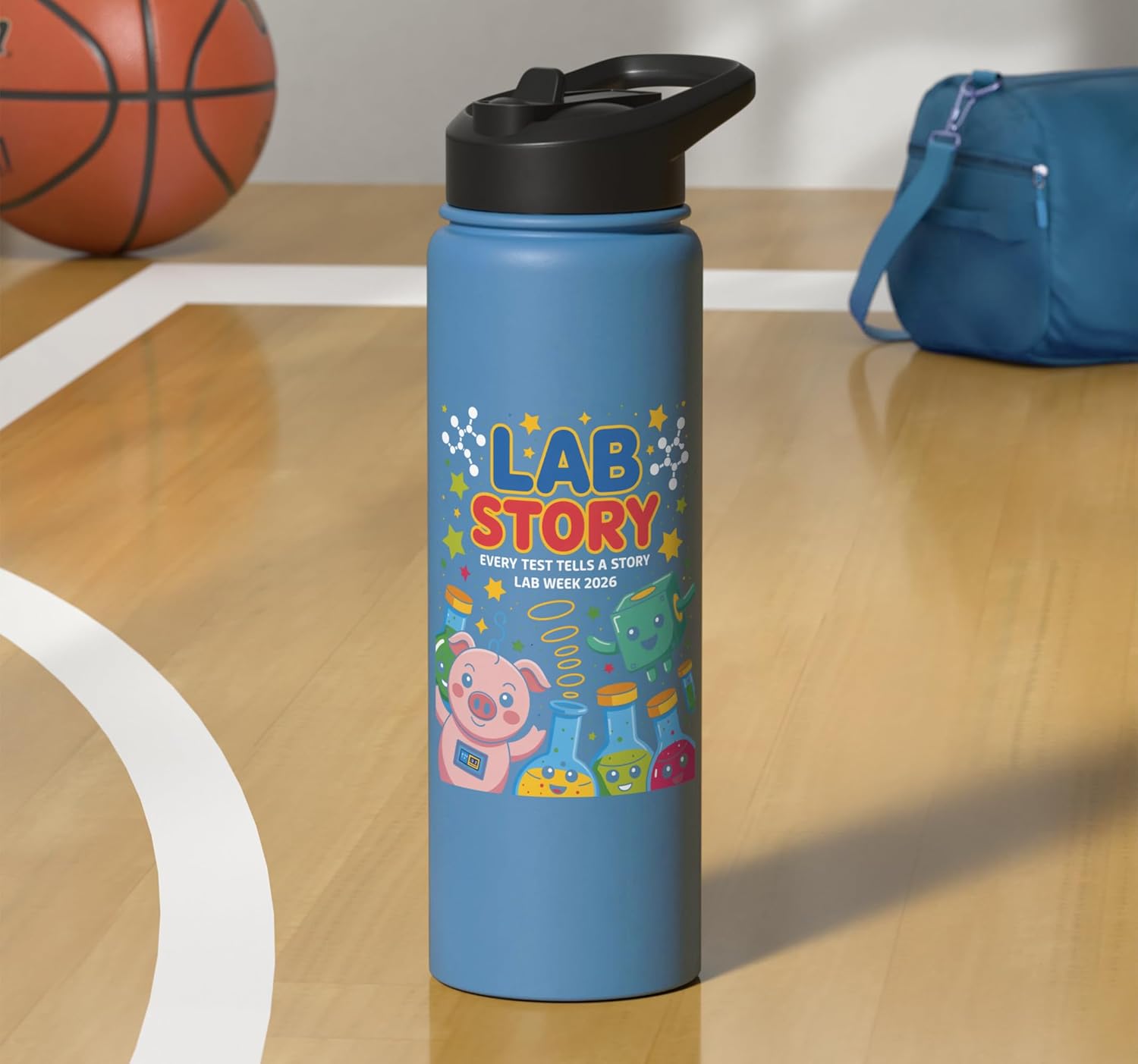 Lab Story Lab Week 2026 lab week 2026 shirts toy story Stainless Steel Insulated Water Bottle