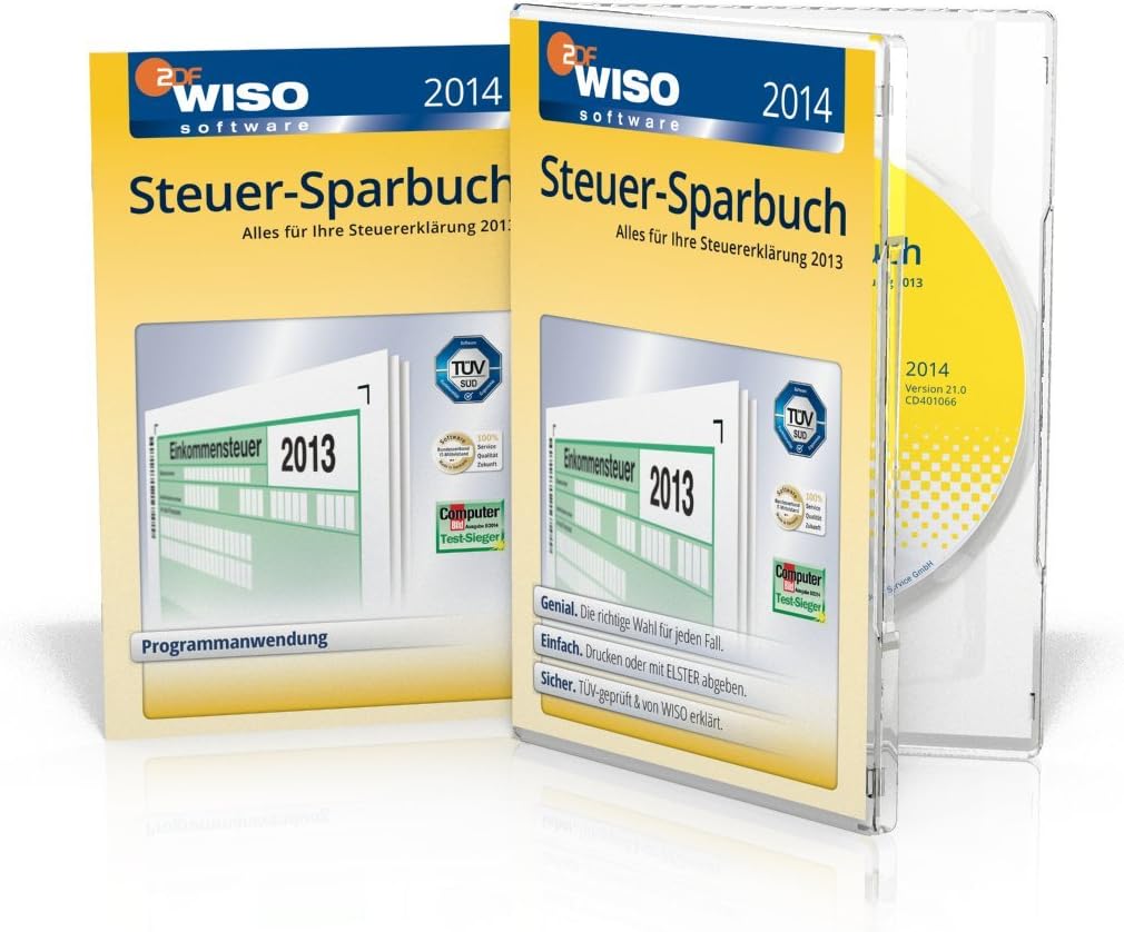 Wiso Steuer Sparbuch Jedes Jahr Neu Kaufen WISO Steuer-Sparbuch 2014 (für Steuerjahr 2013 / Frustfreie Verpackung