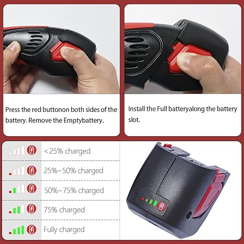 Miniatura 6 de Cuchillo de filete eléctrico inalámbrico, con cuchillas recíprocas antiadherentes de 8 pulgadas con revestimiento SS totalmente dentado y orificio