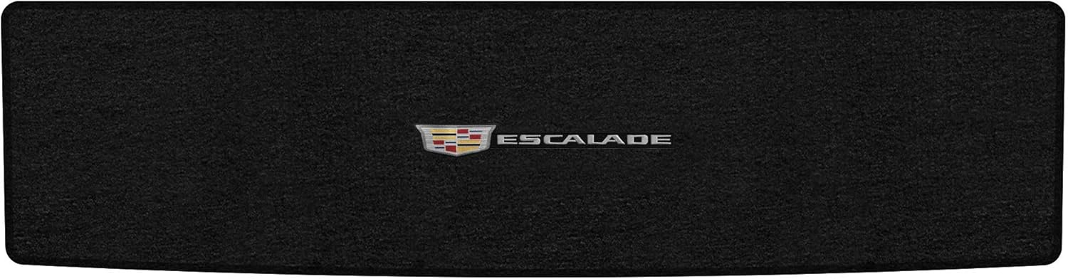 Lloyd Mats Custom-Fit Carpeted Floor Mats Premium Luxury Car Floor Liners for Cadillac Escalade 2015-2020 (Charcoal, Cargo - Large Emblem)