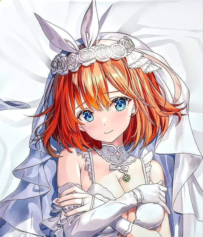 Amazon.co.jp: 抱き枕カバー 五等分の花嫁 中野四葉ウェディング 2way