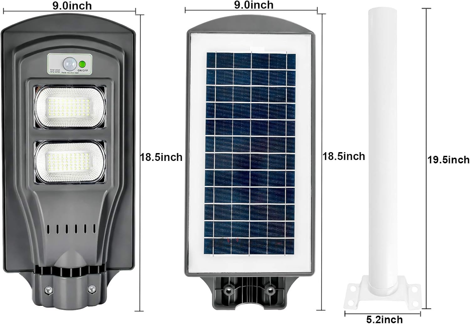 Hоlіdау Dеаlѕ 🛒 XIADANBA 40W LED Solar Street Light Outdoor Light, IP65 Waterproof, 4000lm Solar Powered Street Light Dusk to Dawn with Motion Sensor and Remote Control, Outdoor Solar Light for Lighting Night