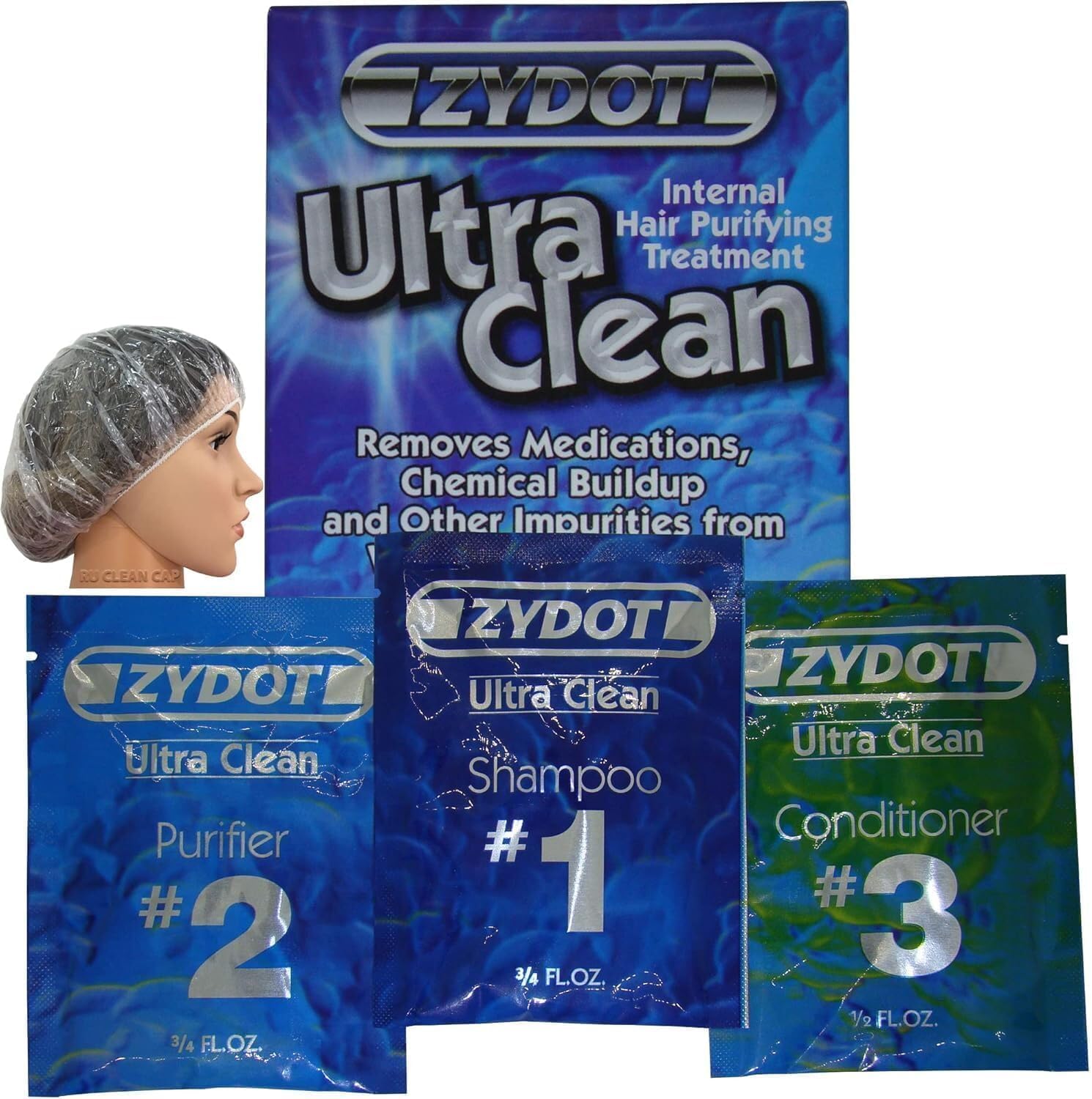 Zydot Ultra Clean Detox Shampoo Kit for Detoxing, Clear And Cleanse Your Hair follicle. Near Instant Cleansing, Toxin Removal And Detox Of Hair Follicle