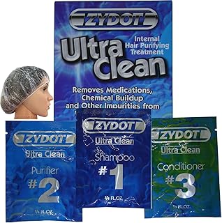 Zydot Ultra Clean Detox Shampoo Kit for Detoxing, Clear And Cleanse Your Hair follicle. Near Instant Cleansing, Toxin Removal And Detox Of Hair Follicle