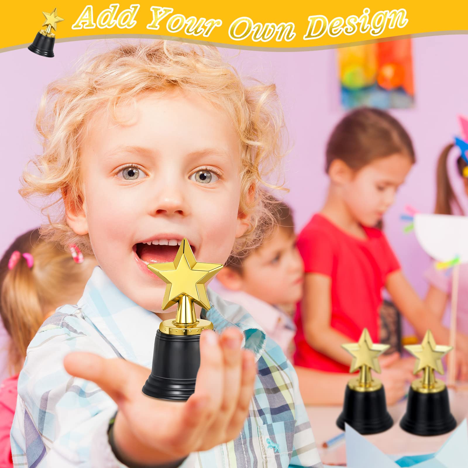TROPHÉES DE RÉCOMPENSE Mini-trophées Cadeaux Pour Enfants Pivoine EUR 9,49 - PicClick FR
