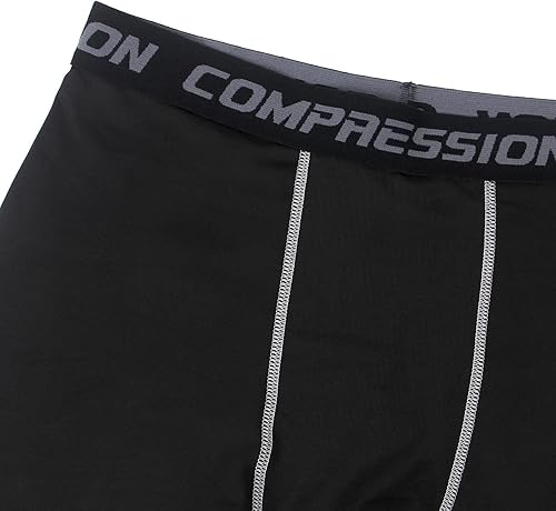 Miniatura 5 de Conjunto de entrenamiento de compresión camisa pantalones top manga larga deportes apretado capa base de secado rápido y absorción de humedad