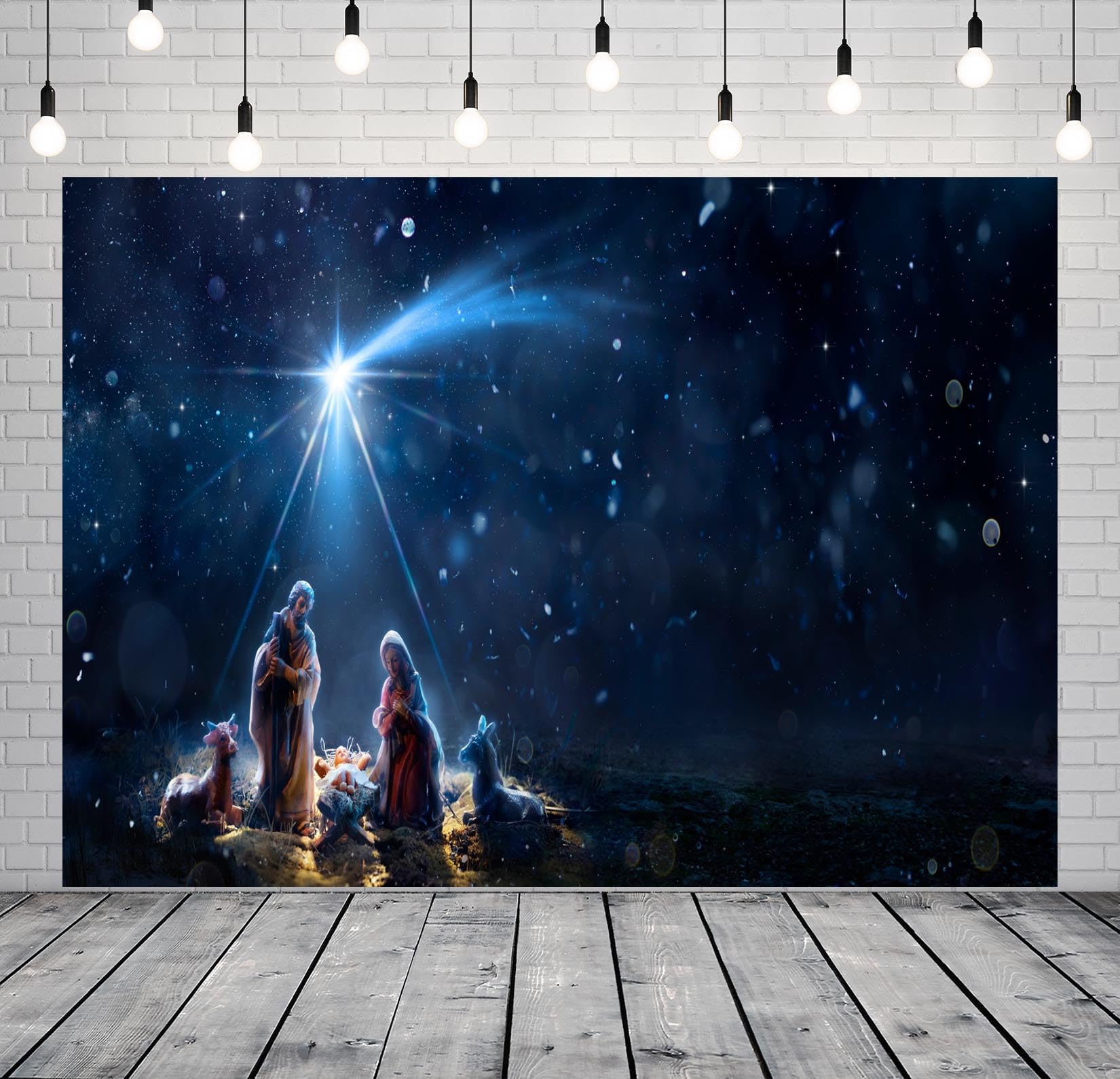 Kerstfeest. Kerstjesman In De Krib. Kerstfeest Met De Geboorte Jezus Christ Manger Kerstmis Van Jesus Joseph En Mary Traditioneel Baby 263492132