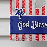 Vista 152 de Caroline's Treasures BB4243GF Bandera de jardín con texto en inglés «Merry Christmas» con texto en inglés «Merry Christmas», bandera decorativa