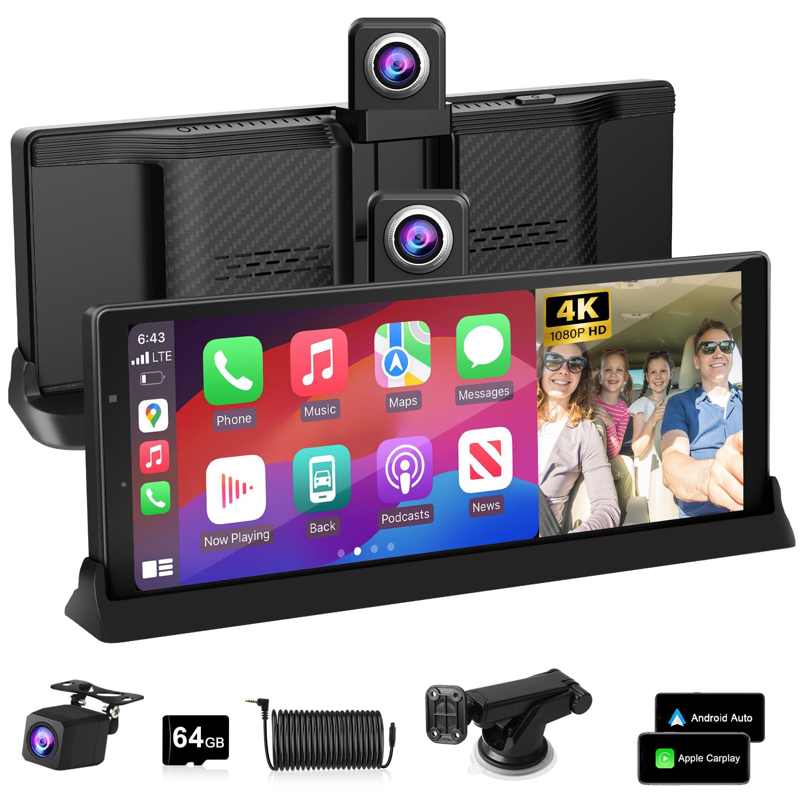 Apple - アップルTV32GB Amazon.com: 【350° Rotatable Lens】10.26''Wireless Apple