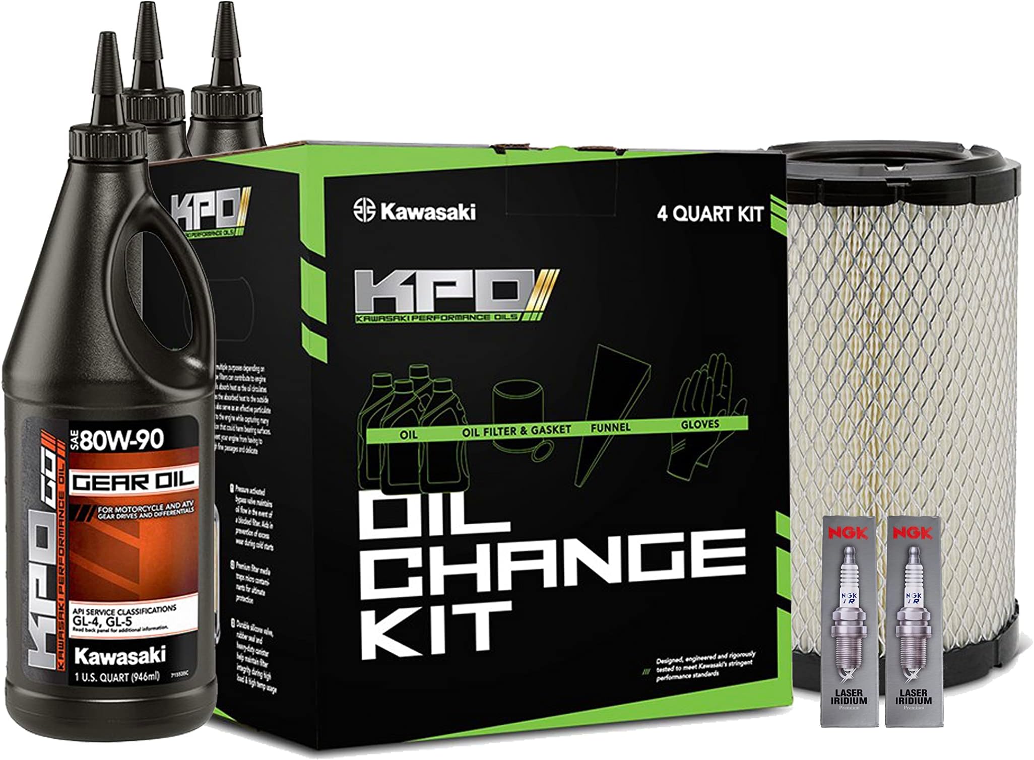 Aazon.co: 2012-2020 Kawasaki KRX100 Teryx/4 - Sei-Synthetic Oil - Foto 10