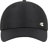 Champion Women's Lifestyle Sport Adjustable Baseball Cap - Relaxed Fit, Durable Poly Fabric, Pre-Curved Brim