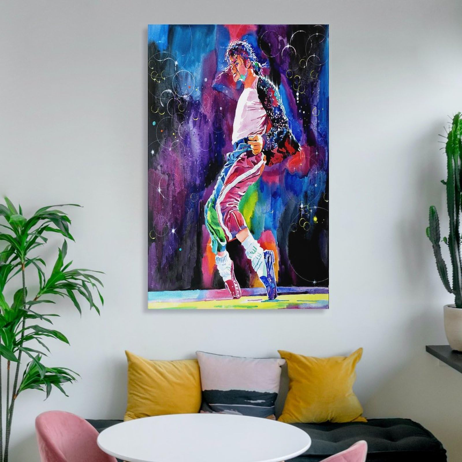 Amazon.co.jp: Michael Jackson マイケル ジャクソン キャンバス 芸術