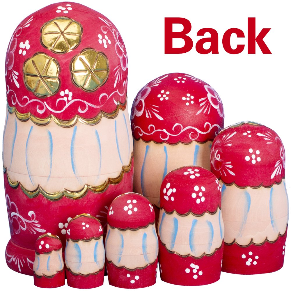 AEVVV Lot De 7 Poupées Gigognes Arc-en-ciel - Matriochka En Bois