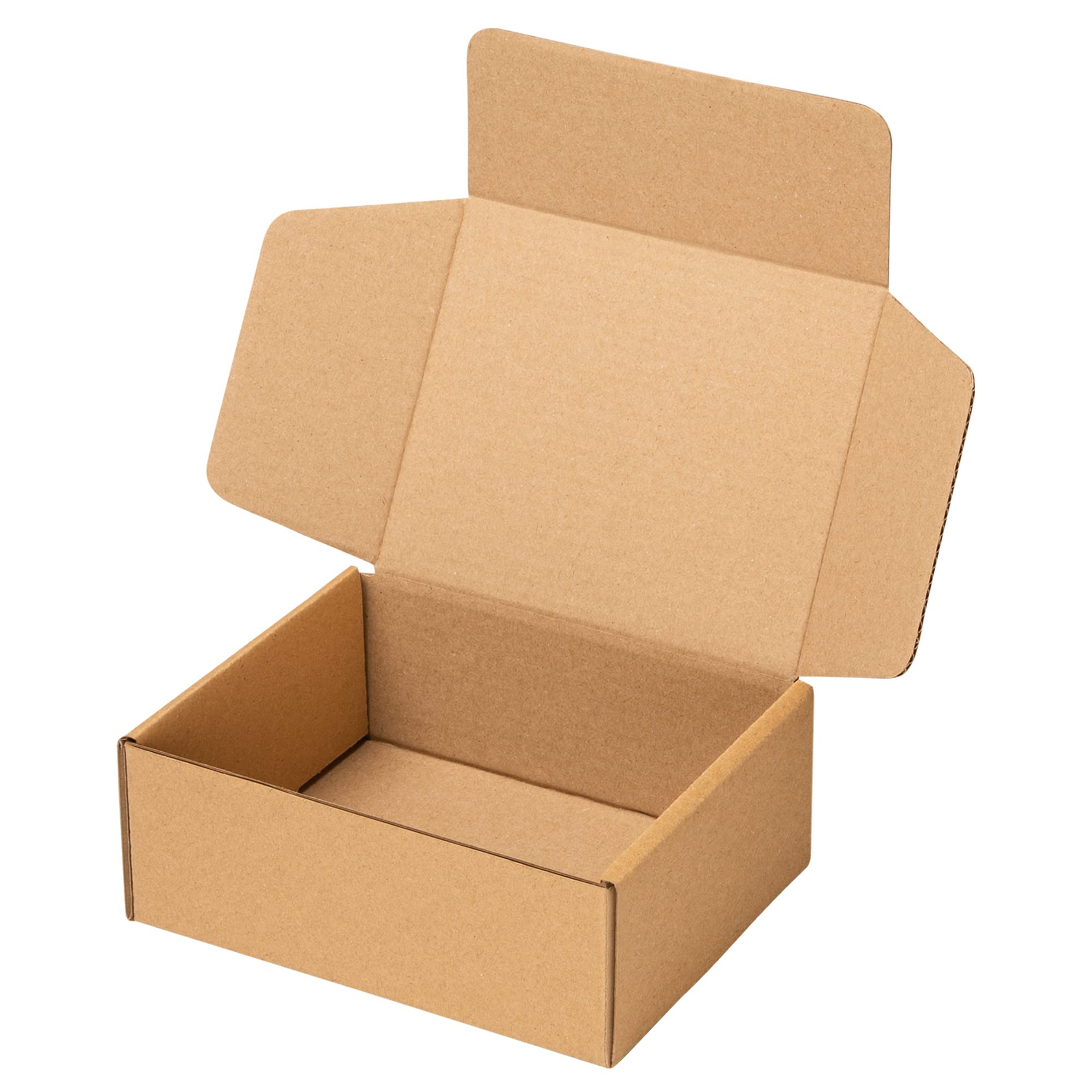packer PRO Packung mit 25 Versandkartons zum Selbstaufbau für Ecommerce und Geschenk, klein, 16 x 13 x 6,5 cm