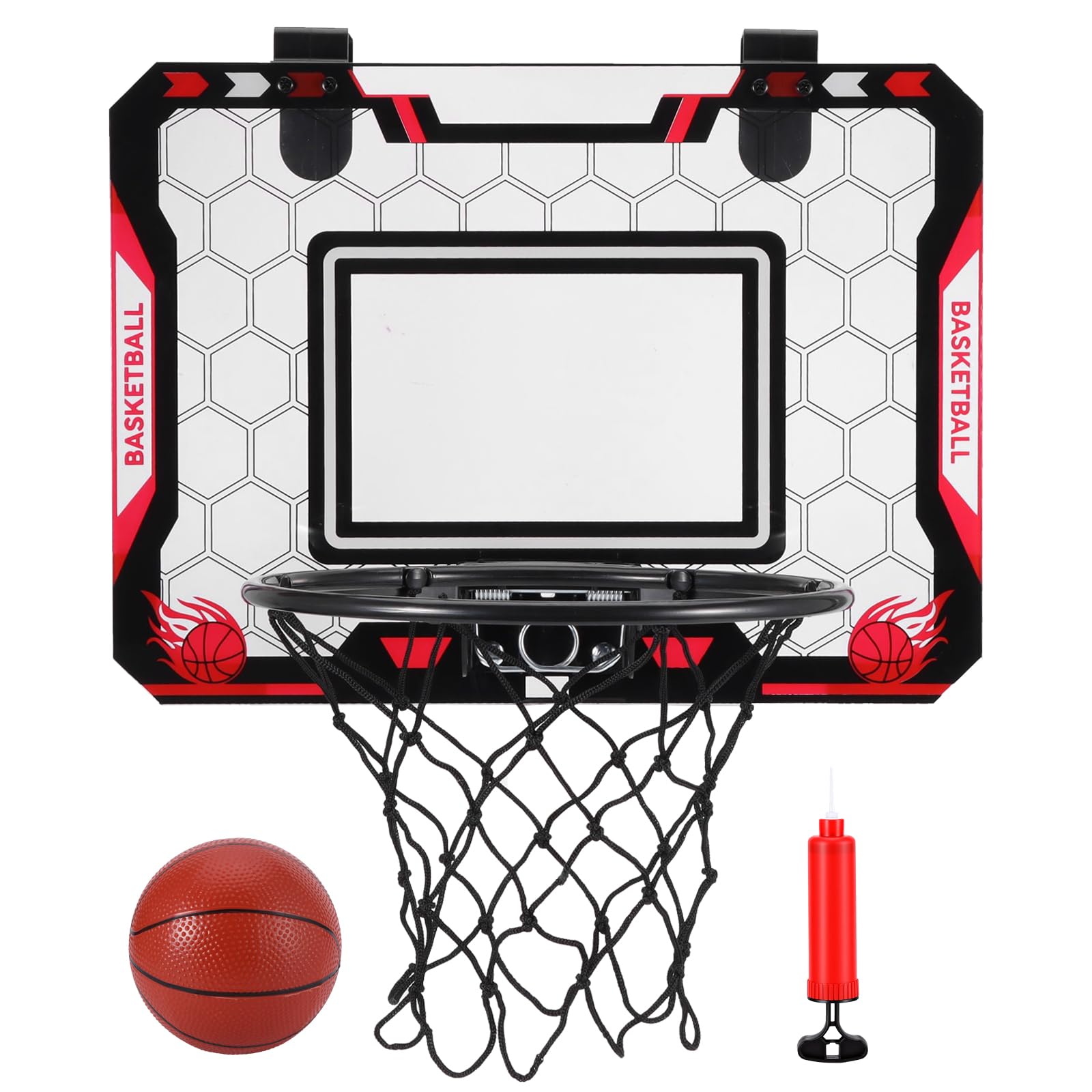 Kinberry Mini Basketball Hoop Set with Ball for Kids & Adults Indoor Game