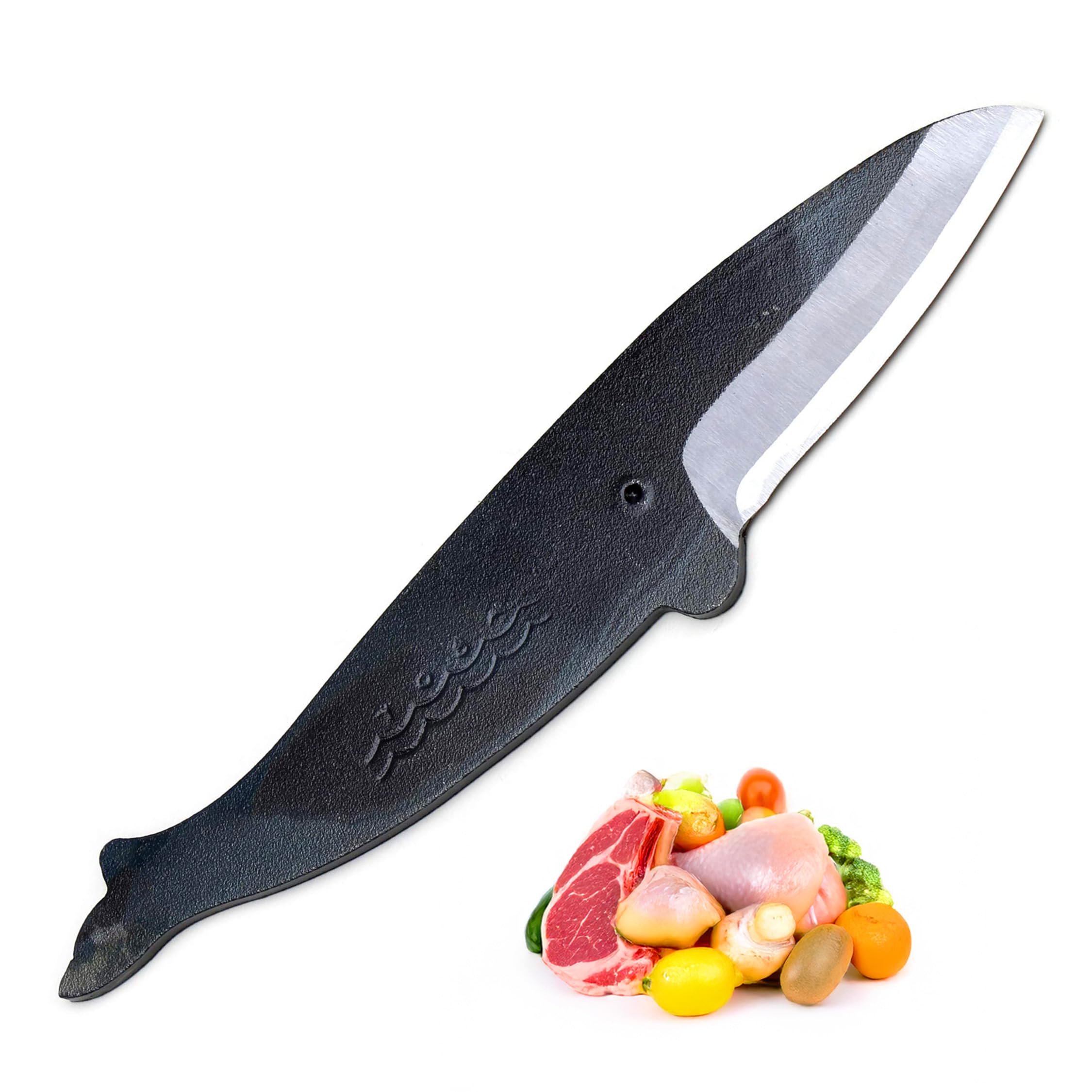 Amazon.com: Yoshihiro Kujira Whale Shaped Japanese Utility Knife
