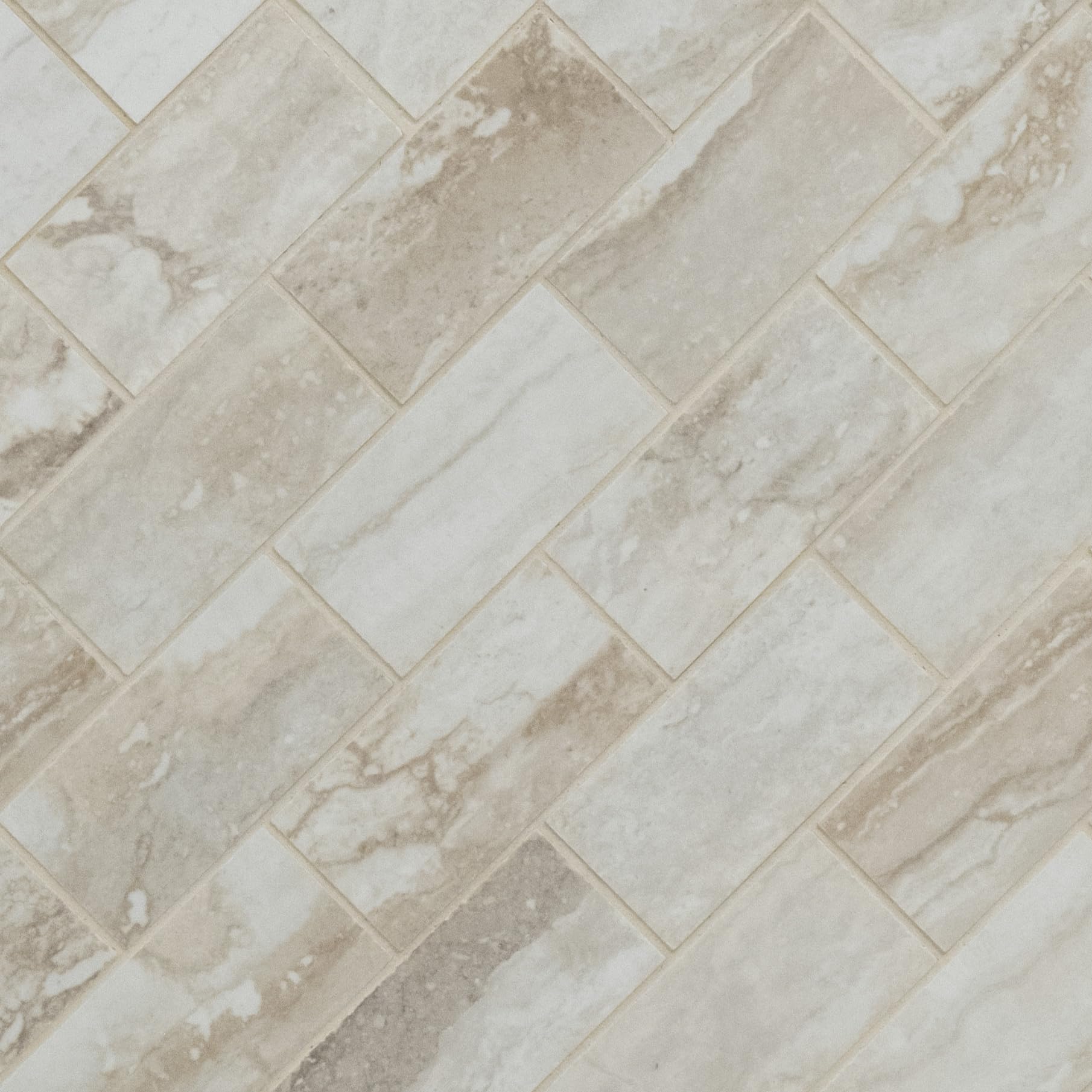 MSI Bernini Bianco 2 in. x 4 in. Polished Porcelain Subway