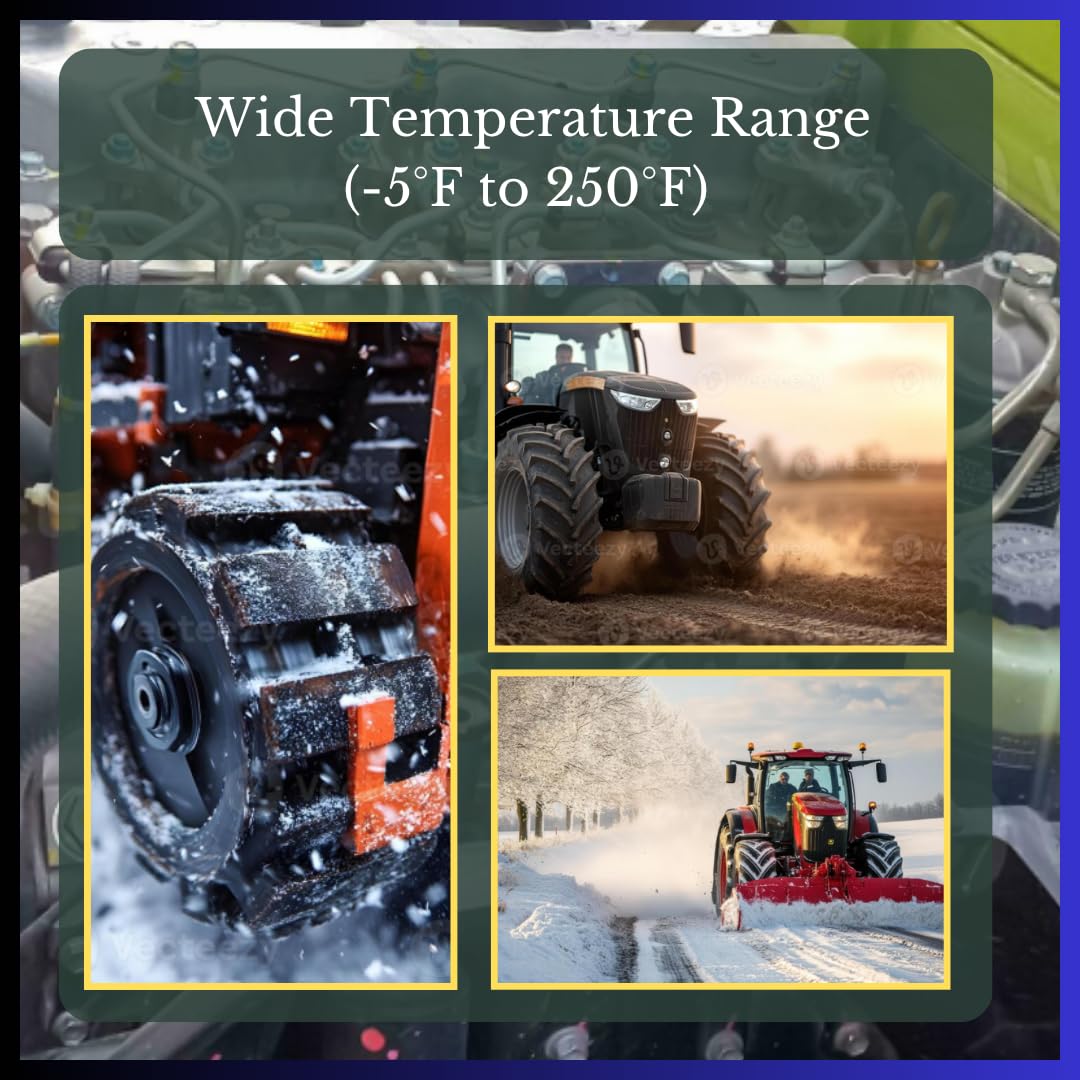 Multi-Vehicle High Temperature Red Grease 1 LB Tub | Lithium Grease VV-614| Extreme Pressure | Water Resistant | -5°F to 250°F | 471°C Flash Point | Automotive, Motorcycle, Industrial Use