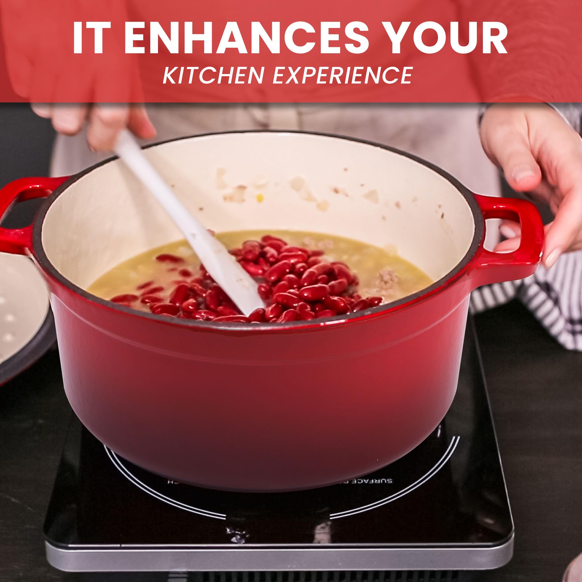 鋳鉄　ダッチオーブン 鍋 Amazon.co.jp: IRON GOURMET エナメル鋳鉄ダッチオーブン鍋 蓋付き