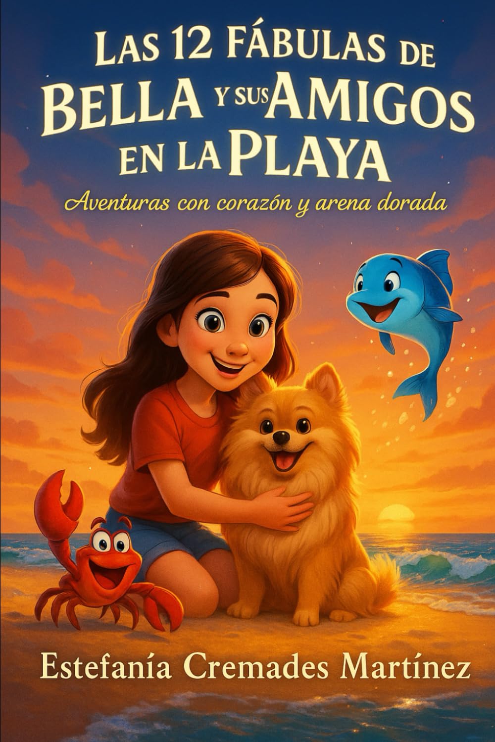 Las 12 fábulas de Bella y sus amigos en la playa: Aventuras con corazón y arena dorada